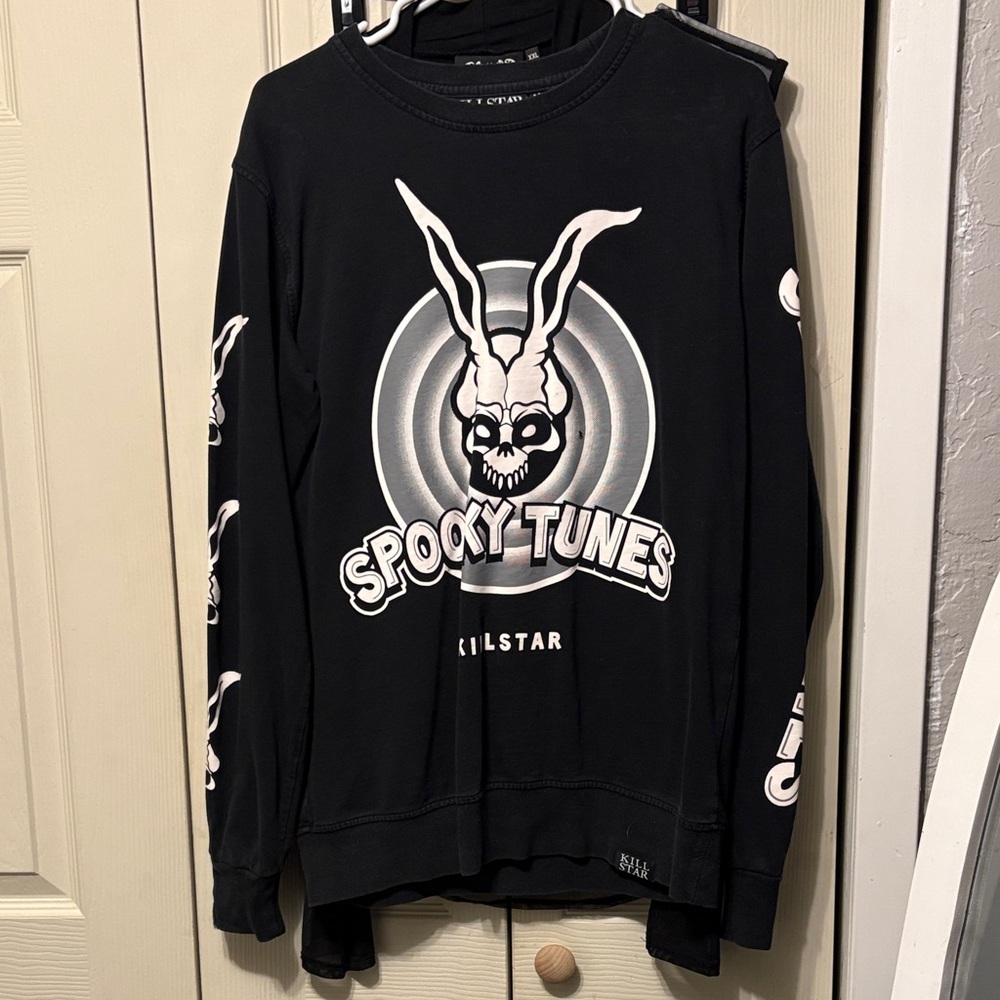 Killstar  Spooky Tunes Crewneck Sweater